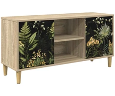 TV staliukas Televizoriaus spintelė RHENEN 102 x 33 x 50 cm Sonoma ąžuolo