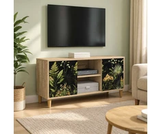 TV staliukas Televizoriaus spintelė RHENEN 102 x 33 x 50 cm Sonoma ąžuolo