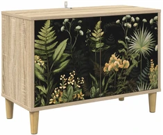 TV staliukas Televizoriaus spintelė RHENEN 69 x 33 x 50 cm Sonoma ąžuolo