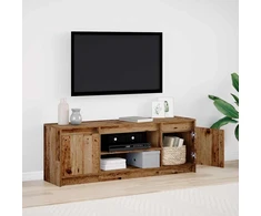 TV staliukas TV vienetai 139,5 x 34 x 50 cm Ruda Apdirbta mediena