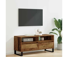 TV staliukas Televizoriaus spintelė Senovinis medis 100 x 34,5 x 44,5 cm