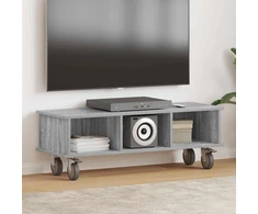 TV staliukas Televizoriaus stovas 100 x 35 x 35 cm Pilkas Sonoma