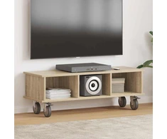 TV staliukas Televizoriaus stovas 100 x 35 x 35 cm Sonoma ąžuolas
