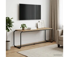 TV staliukas Televizoriaus stovas 113.5 x 35.5 x 42 cm Artisano ąžuolo
