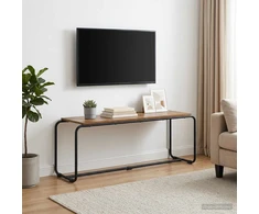 TV staliukas Televizoriaus stovas 113.5 x 35.5 x 42 cm Sendintos medienos