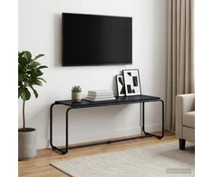 TV staliukas Televizoriaus stovas 113.5 x 35.5 x 42 cm Juodojo ąžuolo