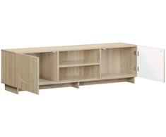 TV staliukas Televizoriaus stovas 140 x 34,5 x 40 cm Sonoma ąžuolas