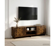 TV staliukas Televizoriaus stovas 140 x 34,5 x 40 cm Dūminio ąžuolo