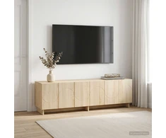 TV staliukas Televizoriaus stovas 140 x 34,5 x 40 cm Sonoma ąžuolas