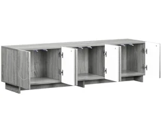TV staliukas Televizoriaus stovas 140 x 34,5 x 40 cm Pilka Sonoma
