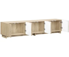 TV staliukas Televizoriaus stovas 180 x 34,5 x 40 cm Sonoma ąžuolas