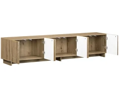 TV staliukas Televizoriaus stovas 180 x 34,5 x 40 cm Artisano ąžuolo