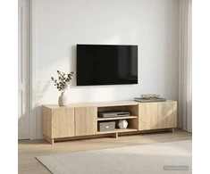 TV staliukas Televizoriaus stovas 180 x 34,5 x 40 cm Sonoma ąžuolas