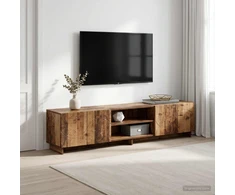 TV staliukas Televizoriaus stovas 180 x 34,5 x 40 cm Sendintos medienos