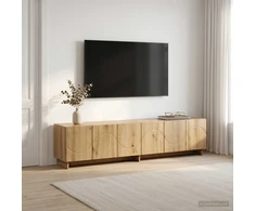 TV staliukas Televizoriaus stovas 180 x 34,5 x 40 cm Artisano ąžuolo