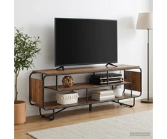 TV staliukas Televizoriaus stovas 180 x 36 x 45 cm Sendintos medienos