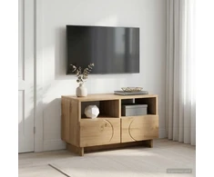 TV staliukas Televizoriaus stovas 60 x 34,5 x 40 cm Artisano ąžuolo