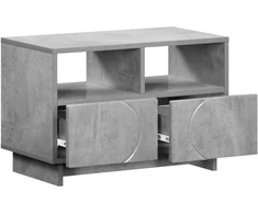 TV staliukas Televizoriaus stovas 60 x 34.5 x 40 cm Betono pilka