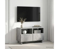 TV staliukas Televizoriaus stovas 60 x 34.5 x 40 cm Betono pilka
