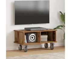 TV staliukas Televizoriaus stovas 68,5 x 35 x 35 cm Senas medis