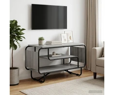 TV staliukas Televizoriaus stovas 80 x 36 x 45 cm Pilka Sonoma