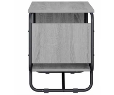 TV staliukas Televizoriaus stovas 80 x 36 x 45 cm Pilka Sonoma