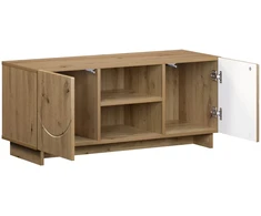 TV staliukas Televizoriaus stovas 90 x 34.5 x 40 cm Artisano ąžuolo