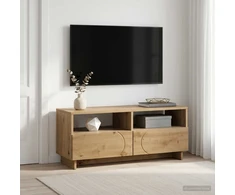 TV staliukas Televizoriaus stovas 90 x 34,5 x 40 cm Artisano ąžuolo