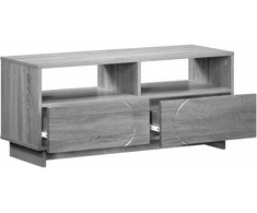 TV staliukas Televizoriaus stovas 90 x 34,5 x 40 cm Pilka Sonoma