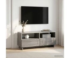 TV staliukas Televizoriaus stovas 90 x 34,5 x 40 cm Pilka Sonoma