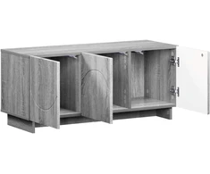 TV staliukas Televizoriaus stovas 90 x 34.5 x 40 cm Pilka Sonoma