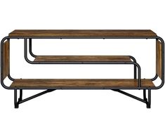 TV staliukas Televizoriaus stovas 98 x 36 x 45 cm Dūminio ąžuolo