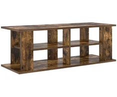 TV staliukas Televizoriaus stovas Rūkyta ąžuolas 96 x 35 x 33,5 cm