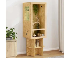 Terariumas Ruda 50 x 50 x 150 cm OSB