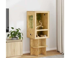 Terariumas Ruda 50 x 50 x 80 cm OSB