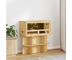 Terariumas Ruda 80 x 40 x 40 cm OSB