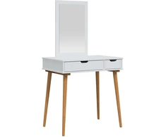 Tualetės rinkinys FAUSKE 2 vnt. Balta 76 x 50 x 143 cm