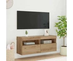 TV staliukas TV sieninė spintelė 100 x 30 x 40 cm Amatininkų ąžuolas