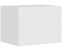 TV sieninė spintelė 39 x 31 x 29,5 cm Blizgus baltas