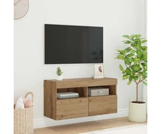 TV staliukas TV sieninė spintelė 80 x 30 x 40 cm Amatininkų ąžuolas