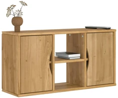 TV staliukas TV spintelė, ODDA, 79x24x40 cm, pušies masyvas