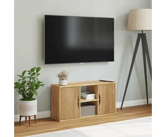 TV staliukas TV spintelė, ODDA, 79x24x40 cm, pušies masyvas