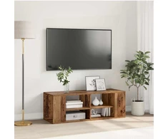 TV staliukas TV spintelių komplektas 102 x 35 x 35 cm Senovinis medis