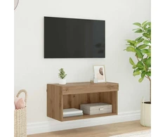 TV staliukas TV spintelių komplektas 60 x 30 x 30 cm Amatininkų ąžuolas