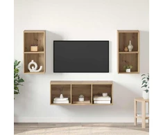 TV spintelių komplektas Amatininkų ąžuolas Apdirbta mediena