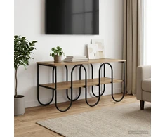 TV staliukas 100 x 40 x 50 cm Artisano ąžuolo Apdirbta mediena