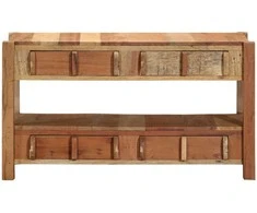 TV staliukas Televizoriaus spintelė su stalčių Ruda 83 x 33 x 46 cm