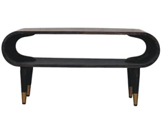 TV staliukas Artisan Furniture Lenkta TV spintelė