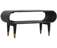 TV staliukas Artisan Furniture Lenkta TV spintelė