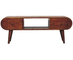 TV staliukas Artisan Furniture Riešutmedžio TV spintelė